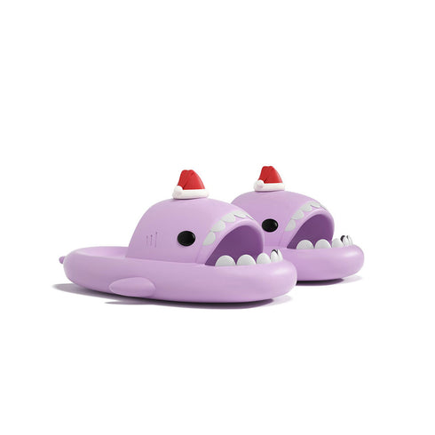 Sharkicks Basic - Claquettes Requins Père Noël